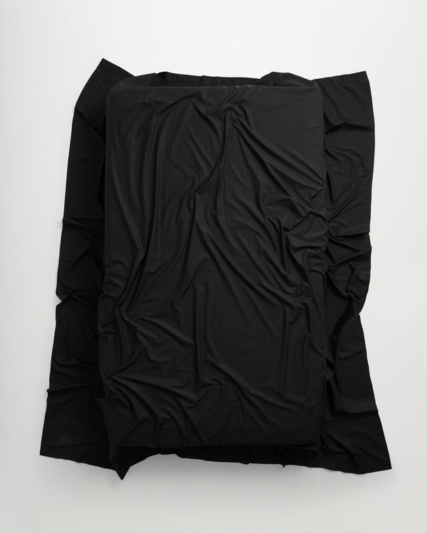 Mother flat sheet | Black Poplin